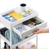 キッチンワゴン 3段 木天板 | livingut | 詳細画像20 