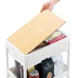 キッチンワゴン 4段 木天板 | livingut | 詳細画像17 