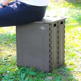 アウトドアチェア 折りたたみ フォールディングストレージスツール | livingut | 詳細画像9 