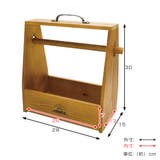 アウトドア キッチンペーパーボックス 幅28×奥行15×高さ30cm | livingut | 詳細画像3