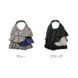 エコバッグ 折り畳み式 ラッフル携帯トート | livingut | 詳細画像3