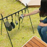 ハンギングラック フック6個付 コンパクトハンガーラック | livingut | 詳細画像3 