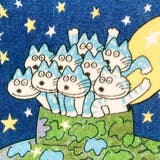 ミニタオル 25×25cm 11ぴきのねこ | livingut | 詳細画像2