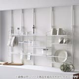 突っ張りキッチンポール SPLUCE専用オプションパーツ メッシュトレイ | livingut | 詳細画像6 