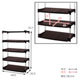 シューズラック 5段 幅49 | livingut | 詳細画像4 