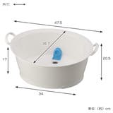 ウォッシュタブ 12L タライ | livingut | 詳細画像3