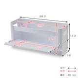 ボトルスタンド 横型 マグネットシート付き | livingut | 詳細画像3 