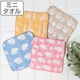 ハンカチ 20×20cm エレファントインファント | livingut | 詳細画像1 