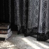 レースカーテン ブラックレース 100×176～228cm | livingut | 詳細画像13 