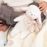 ギフトセット ベビー シープボアぬいぐるみ&ハンカチセット | livingut | 詳細画像1