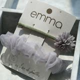 ヘアピン シュシュ チュールフラワーピン&シュシュセット | livingut | 詳細画像4