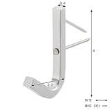 フック SOROU ステンレスピンフック | livingut | 詳細画像2