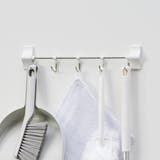 フック 剥がせる粘着5連フック 可動式 | livingut | 詳細画像1