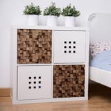 デコタイルシール ウッドブロック 25cm×100cm | livingut | 詳細画像5 