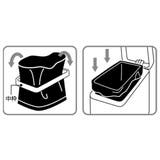 トイレポット ゴミ箱 スマートポットサニタリーケース | livingut | 詳細画像5 