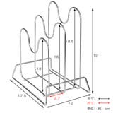 まな板スタンド まな板立てダブル 日本製 | livingut | 詳細画像2