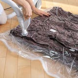 圧縮袋付収納ケース バルブ式ふとん一式圧縮袋 ソフトケース付 | livingut | 詳細画像10 