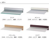 スリムシェルフ アクリル板 飾り棚 | livingut | 詳細画像2