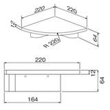 シェルフ カドアールシェルフ 22cm | livingut | 詳細画像4