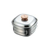 アウトドア 調理器具 角型ラーメンクッカー | livingut | 詳細画像2