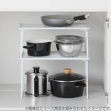 キッチンラック 浅型 積み重ね棚 | livingut | 詳細画像3 