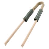 割りばしトング BBQ用 オリーブ×ベージュ | livingut | 詳細画像2
