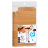 トイレマット 吸着 拭けるトイレマットウッド | livingut | 詳細画像11