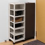 シューズラック 6段 カクストレージ | livingut | 詳細画像14 