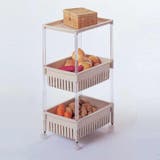 キッチンワゴン ルーチェワゴン 3段 | livingut | 詳細画像4 