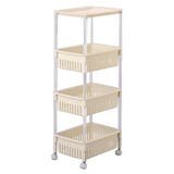 キッチンワゴン ルーチェワゴン 4段 | livingut | 詳細画像3