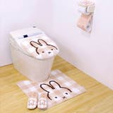 ミッフィー チェックライン トイレマット | livingut | 詳細画像9 