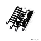 キーフック 楽器 鍵 | livingut | 詳細画像3