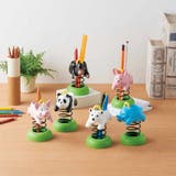 ペンスタンド スプリングアニマル ペン立て | livingut | 詳細画像1 