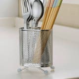 カトラリースタンド オーバルカトラリースタンド ステンレス | livingut | 詳細画像3 