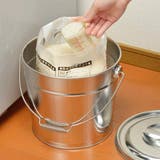 バケツ ステンレス フタ付きバケツ8Ｌ | livingut | 詳細画像8 