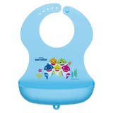 ベビーエプロン シリコーン製 ベイビーシャーク | livingut | 詳細画像1 