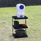 アウトドア フォールディングラック 3段 | livingut | 詳細画像3 