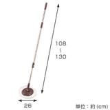 トルネード回転モップ用 丸型モップ マイクロファイバー | livingut | 詳細画像4 