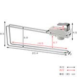 まな板受け 吊戸下はさみ用まな板受け 吊戸棚収納 | livingut | 詳細画像3 