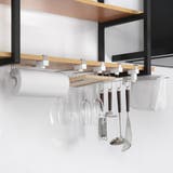 キッチンペーパーホルダー 吊戸下はさみ用ペーパーホルダー 吊戸棚収納 | livingut | 詳細画像13 