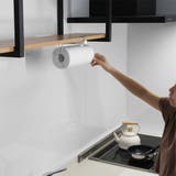 キッチンペーパーホルダー 吊戸下はさみ用ペーパーホルダー 吊戸棚収納 | livingut | 詳細画像4 