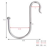 キッチンツールフック Sフック M | livingut | 詳細画像2 