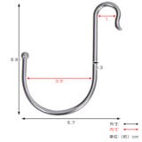 キッチンツールフック Sフック L | livingut | 詳細画像2 