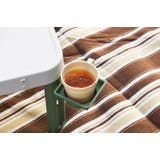 レジャーテーブル コップスタンド付 コンパクト | livingut | 詳細画像3 