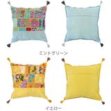 クッションカバー カンバディアパッチ 綿麻 | livingut | 詳細画像4 