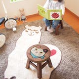 スツール スカーフねこ 木製 | livingut | 詳細画像15 
