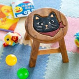 スツール スカーフねこ 木製 | livingut | 詳細画像9 