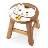 スツール 招き猫 木製 | livingut | 詳細画像8 