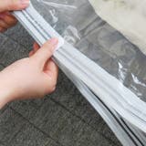 布団圧縮袋 防ダニ銀抗菌ふとん圧縮パックL 2枚入 | livingut | 詳細画像7