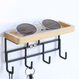 キーフック グルヴィ ４連フック＆トレー | livingut | 詳細画像3 